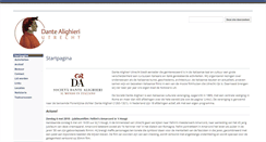 Desktop Screenshot of danteutrecht.nl